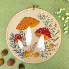 Load image into Gallery viewer, Toadstool Hoop Felt Kit