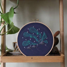Load image into Gallery viewer, Northern lights embroidery kit