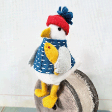 Load image into Gallery viewer, Sam the Seagull Mini Felt Kit