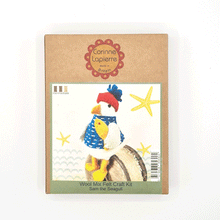 Load image into Gallery viewer, Sam the Seagull Mini Felt Kit