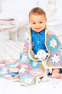 Daisy field blanket Pattern