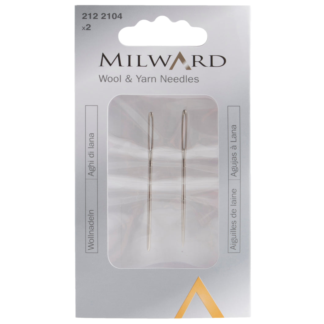 Wool and yarn needles by Millard