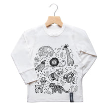 Load image into Gallery viewer, Jungle colour your own t-shirt