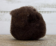 Load image into Gallery viewer, Carded animal coloured  wool for felting