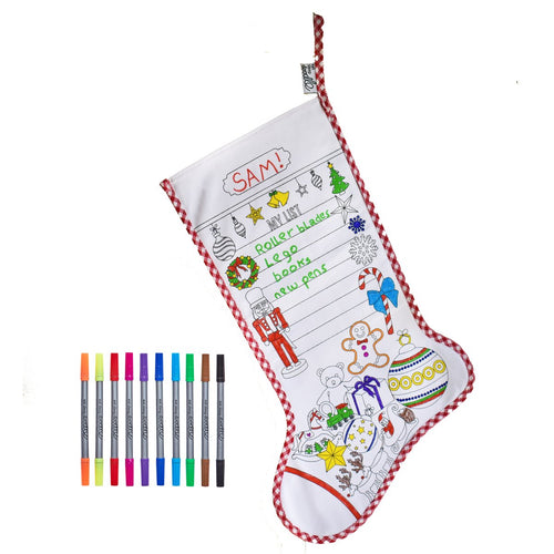 Colour in Christmas Stocking