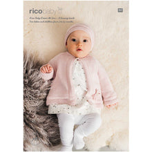 Baby cardigan Knitting Pattern 787 in Rico Baby Dream DK Pattern