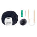 Load image into Gallery viewer, Knitting Hat Kit - Black