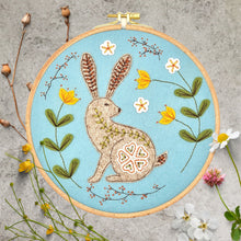Load image into Gallery viewer, Wild Hare  Hoop Felt Kit
