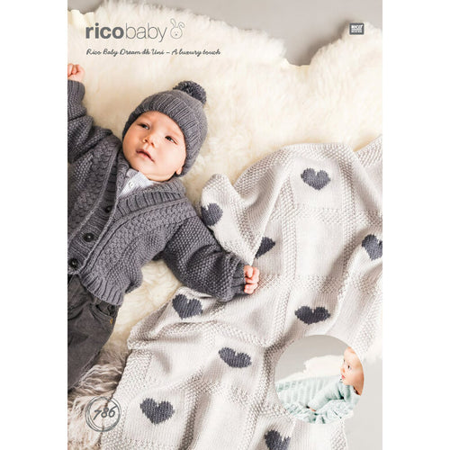 Baby Blankets in Rico Baby Dream DK Pattern
